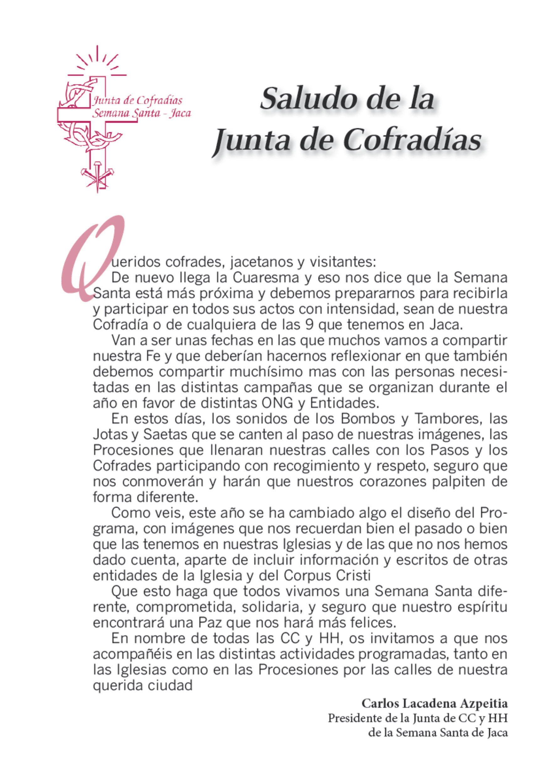 Saludo Semana Santa 2025